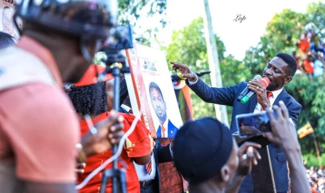 Bobi Wine unveiled his manifesto this Monday afternoon