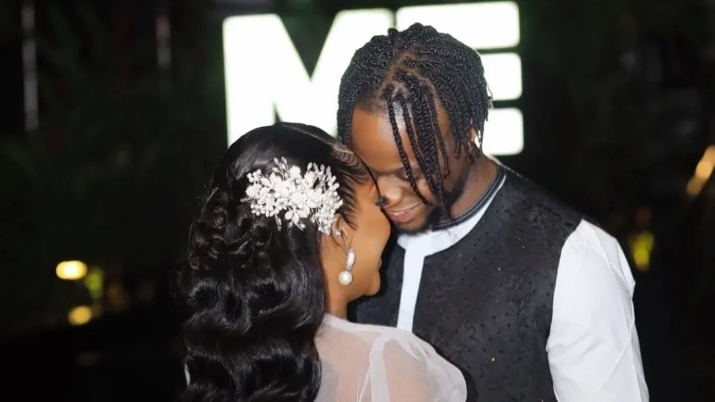 Bad Black and Asha Panda at their wedding launch dinner