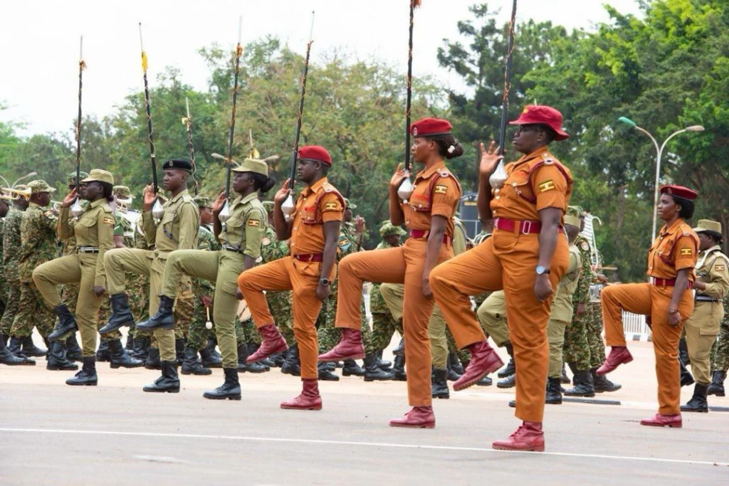 Prisons and police officers training for the Independence celebrations