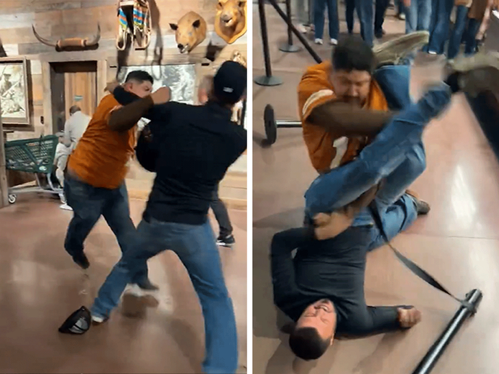 Chaos at Odessa Bass Pro Shops: Massive Fight Erupts on Grand Opening Chaos at Odessa Bass Pro Shops