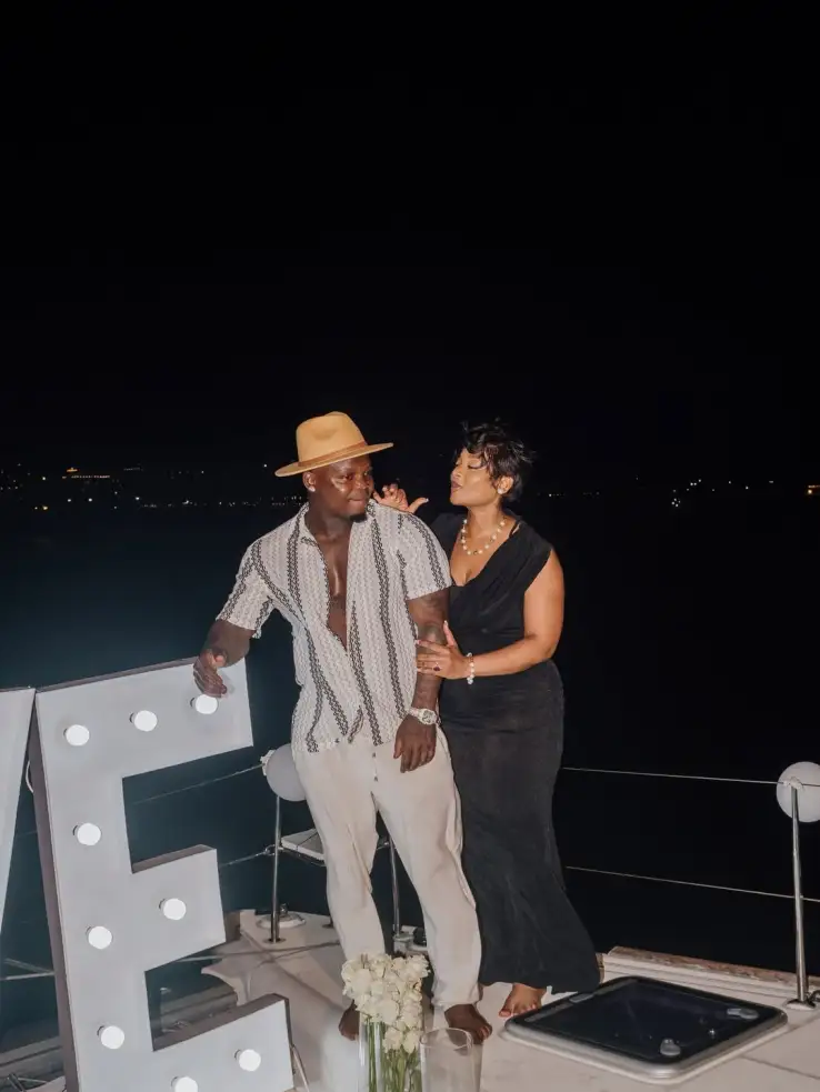 Harmonize proposes to Frida Kajala