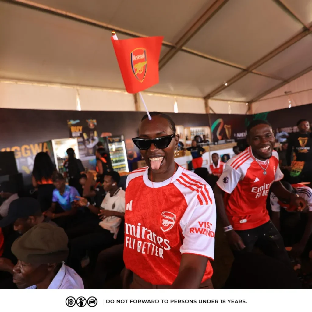 Arsenal celebrations in Uganda0