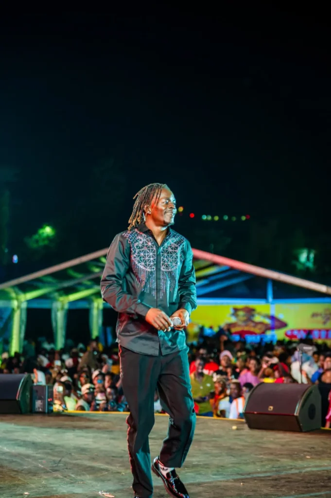 King Saha performing