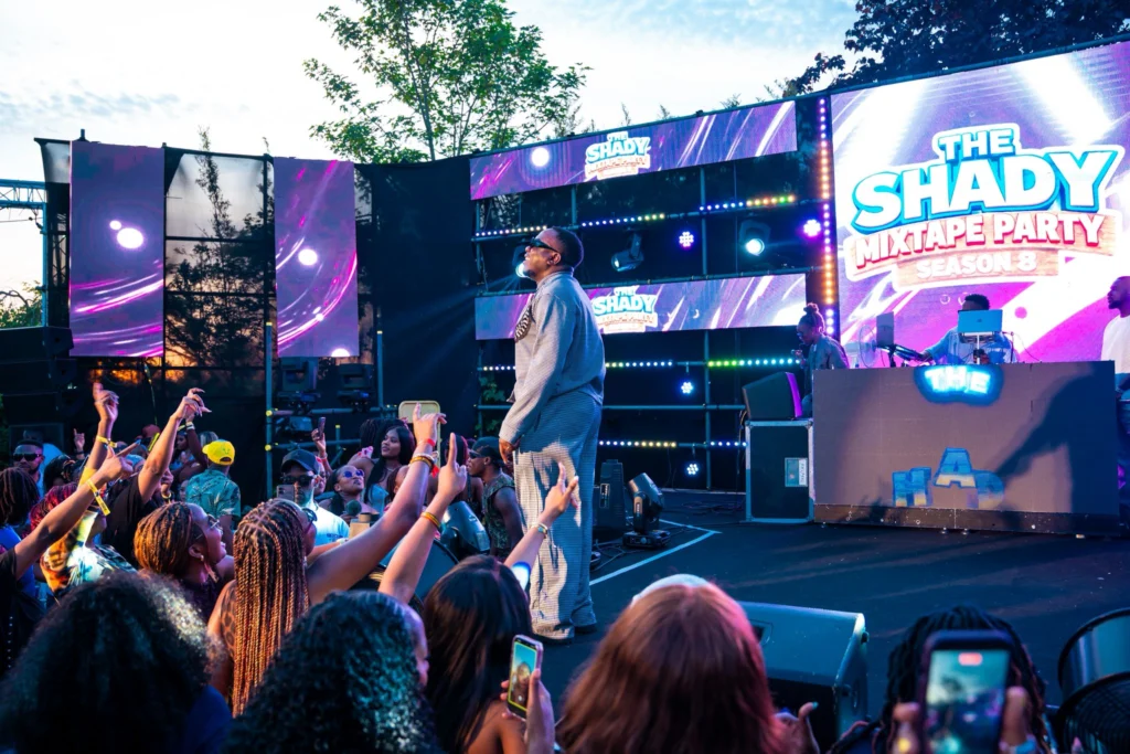 Ugandan stars light up London