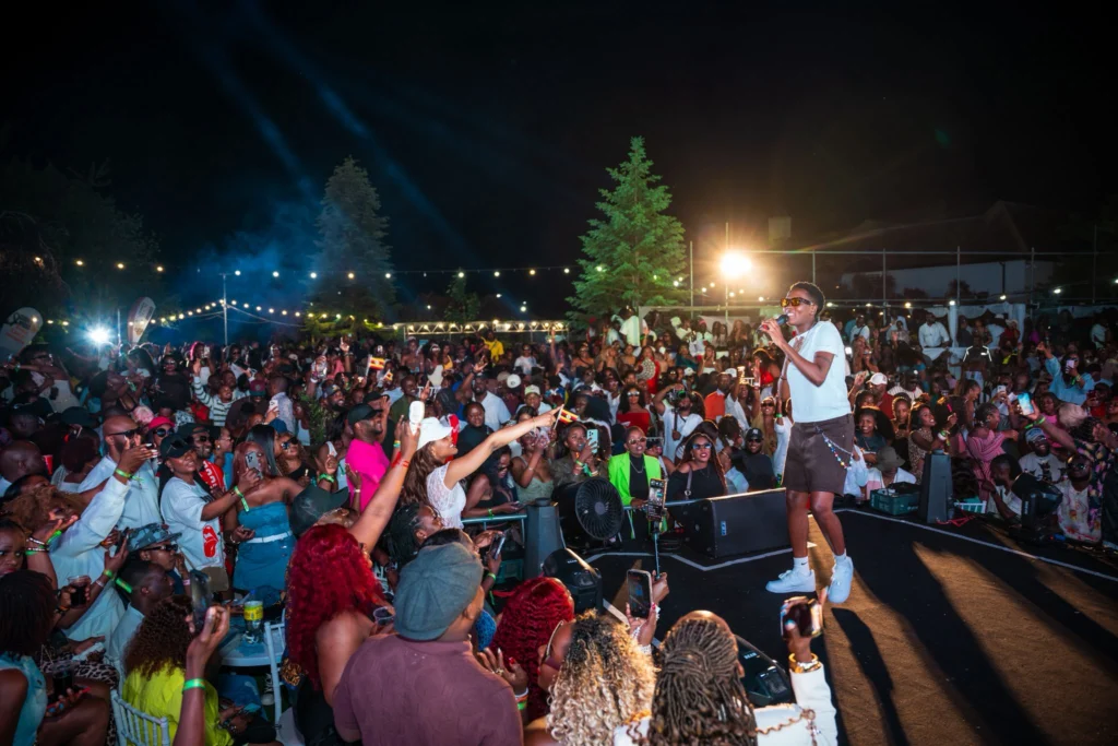 Ugandan stars light up London