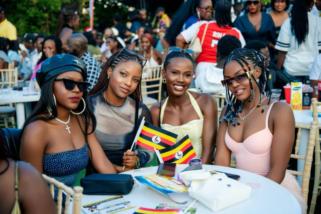 Ugandan stars light up London girls