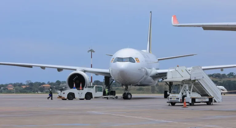 UAE Drops Ebola Travel Ban on Uganda — Visas Suspended, Entry Blocked, Effective Immediately Uganda airlines air craft