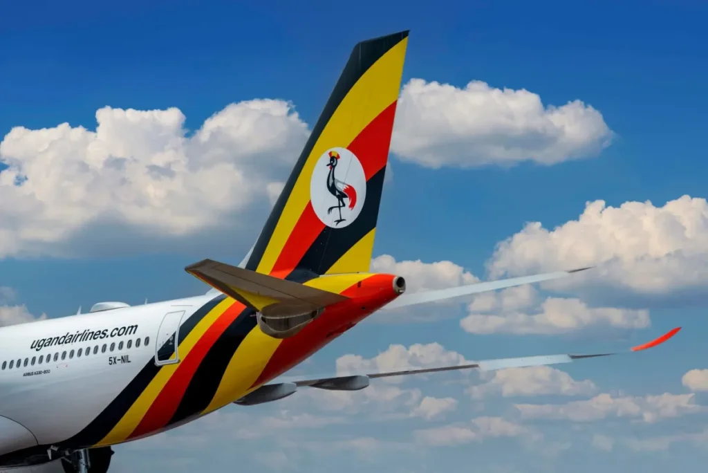 Uganda airlines air craft air bus 330