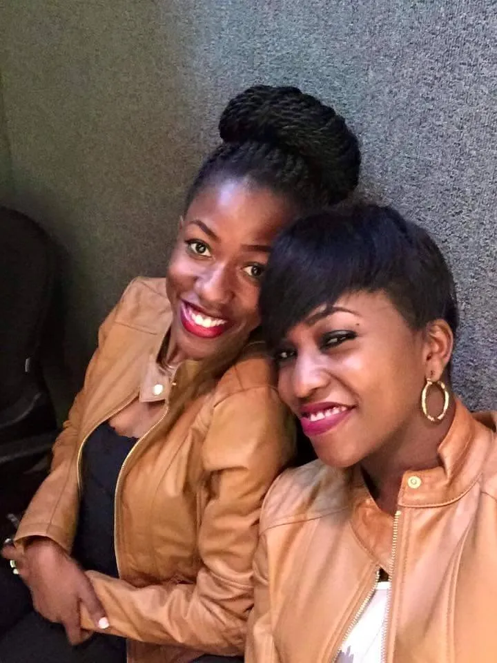 Irene Ntale and her former manager Vinka