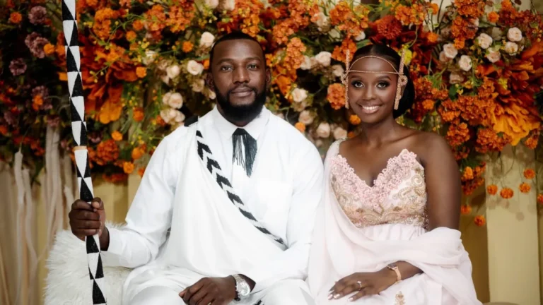 Tania Kankindi celebrates traditional wedding