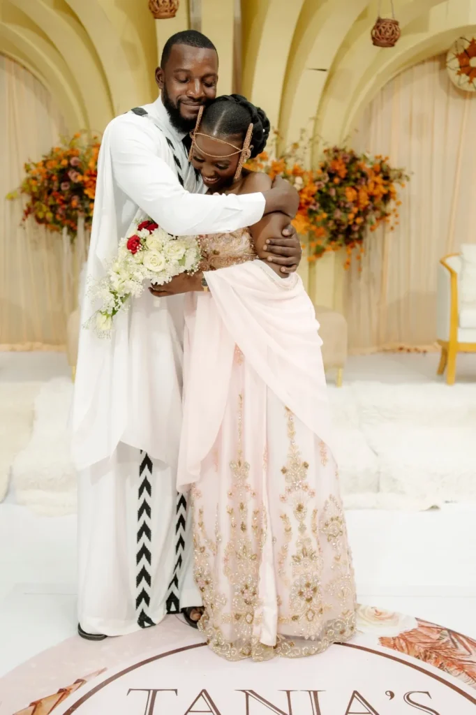 Tania Kankindi celebrates traditional wedding