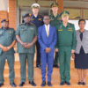 Hon. Kiryowa poses for a group photo with the Russian delegation.