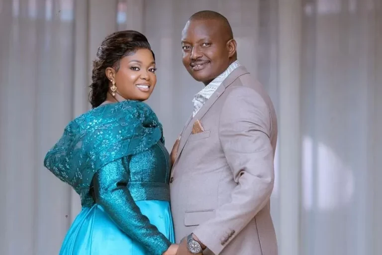 Susan Makula and Pastor Bugingo