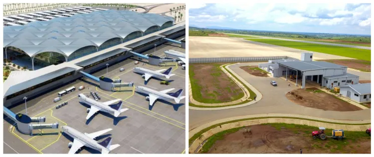 Kabalega International Airport compared