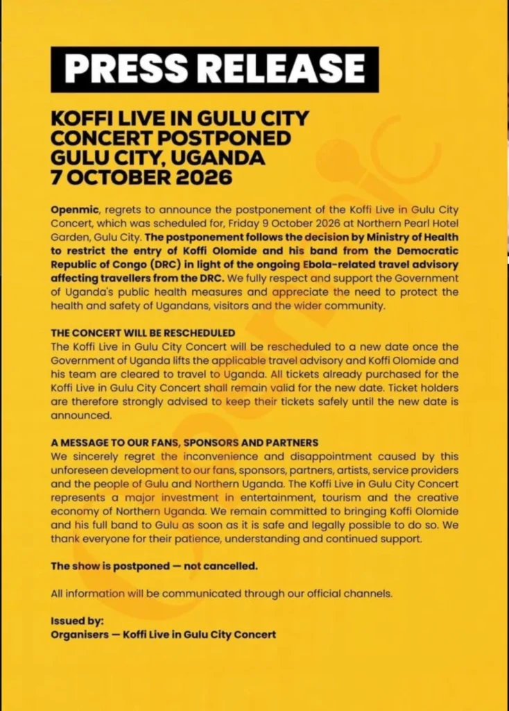 Koffi Olomide press