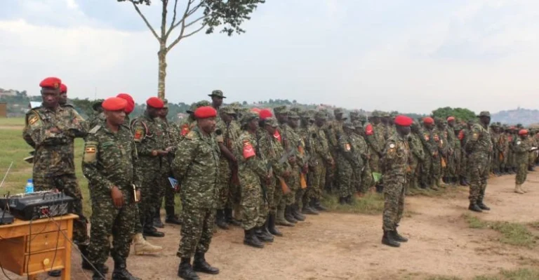 Military Police Told to Uphold Integrity Ahead of 2026 UCE Exams Military Police troops