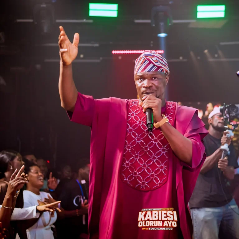Nigerian gospel singer and worship minister Olayemi Bayonile Bolaji, popularly known as Toluwanisings