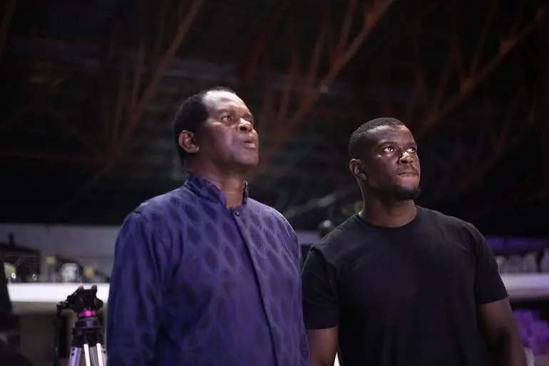 Pastor Robert Kayanja and his son Robert Kayanja Jr