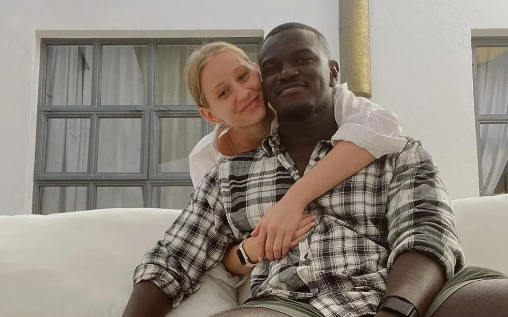Robert Kayanja Jr and fiancée Marlena